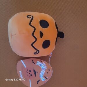 Squishmallows Orange Pumpkin Plush